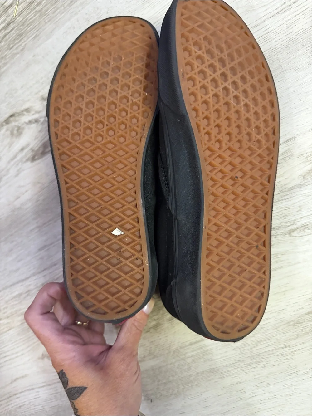 Vans Slip-On Canvas Loafers in Black